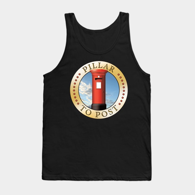 Pillar To Post Tank Top by sleepingdogprod